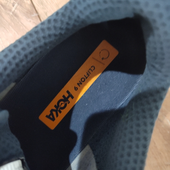 Hoka Men's Navy and Orange Athletic Shoes - Picture 15 of 16